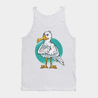 Cartoon Angry P R t shirt Tank Top